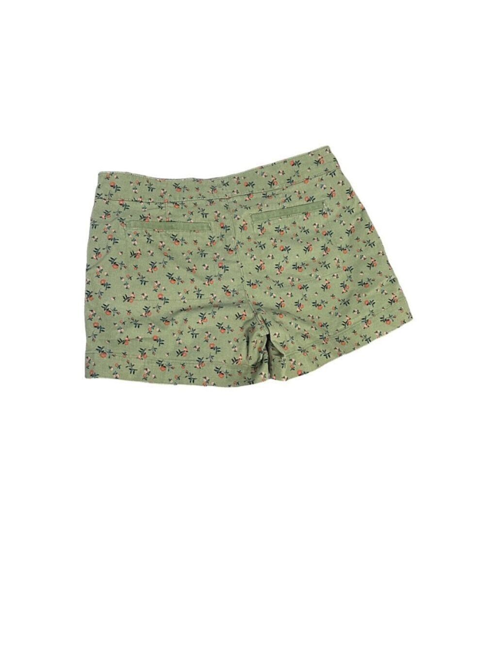 Sanctuary by Anthropologie Cotton Shorts Size 30 Green Floral